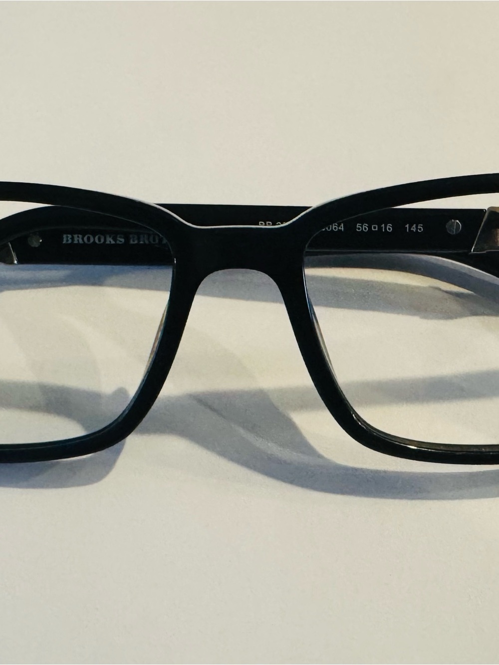 Brooks Brothers 2070U Black  56-16-145 Eyeglass Frame & Brooks Brothers Case